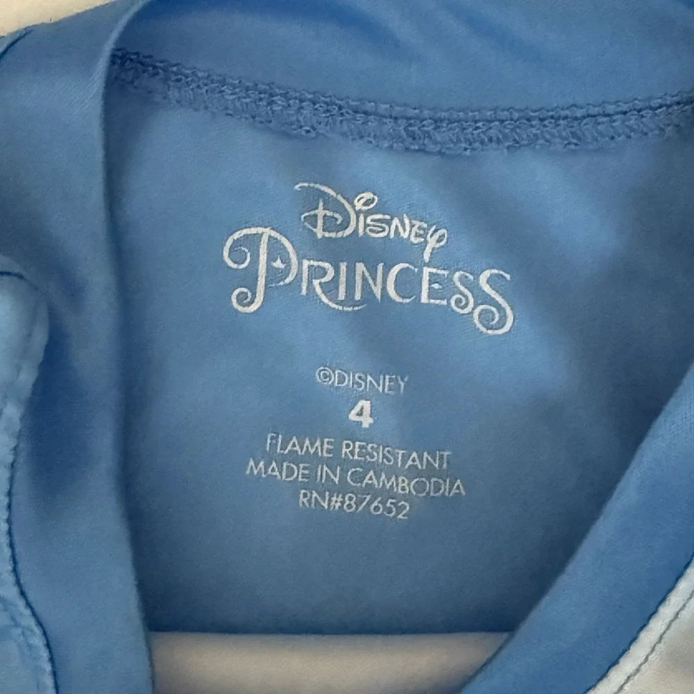 Disney's Snow White‎ Girls Size 4 "I'm Wishing" Nightgown - Picture 3 of 5